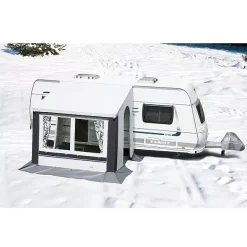 Wintervorzelt DWT Cortina II, Grau, Grösse 6 -Geschäft Für Outdoor-Campingbedarf dwt teilvorzelt vorzelt cortina II cortina 2 grau wohnwagenvorzelt 3 2 18410