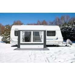 Wintervorzelt DWT Cortina II, Grau, Grösse 6 -Geschäft Für Outdoor-Campingbedarf dwt teilvorzelt vorzelt cortina II cortina 2 grau wohnwagenvorzelt 6 5 18410