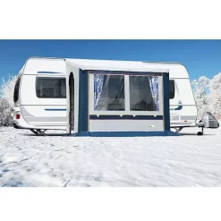 Wintervorzelt DWT Cortina II, Blau, Grösse 6 -Geschäft Für Outdoor-Campingbedarf dwt teilvorzelt vorzelt cortina II cortina 2 wohnwagenvorzelt 3 2 18404