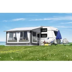 Ganzjahres-Vorzelt DWT Juwel III - Rechtseinzug -Geschäft Für Outdoor-Campingbedarf dwt teilvorzelt vorzelt favorit III favorit 3 rechts wohnwagenvorzelt 3 2 15365