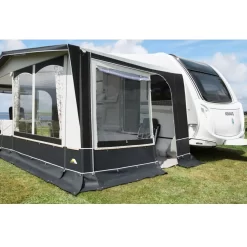 Wohnwagen-Vorzelt DWT Jubilee 40, Tiefe 240 Cm -Geschäft Für Outdoor-Campingbedarf dwt wohnwagenvorzelt jubilee 40 grosse fenster mit moskitogaze saisonvorzelt 1000 6 22121