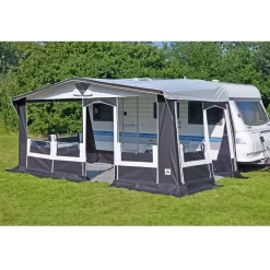 Dauerstandvorzelt Hahn Zelte Grönland 240 -Geschäft Für Outdoor-Campingbedarf hahn zelte wohnwagenvorzelt dauerstandvorzelt groenland 240 verandaloesung 1000 3 23932