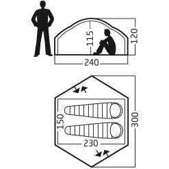 Geschäft Für Outdoor-Campingbedarf -Geschäft Für Outdoor-Campingbedarf nordisk otra 2 pu groesse massangaben trekkingzelt 1000 1 22436