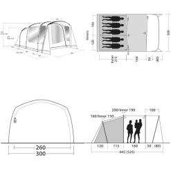 Geschäft Für Outdoor-Campingbedarf -Geschäft Für Outdoor-Campingbedarf outwell ashwood 5 abmessungen 1000 1 24340