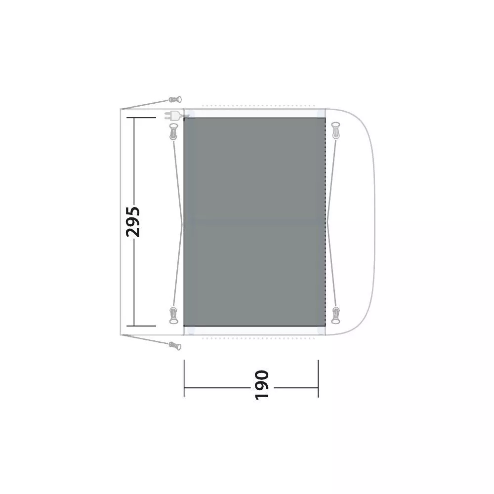 Outwell Teppich Parkville 200 2 Outwell Teppich Parkville 200 – Bild 2