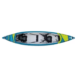 Aufblasbares Kajak Tahe Kayak Air Breeze Full HP2 -Geschäft Für Outdoor-Campingbedarf tahe kajak kayak air breeze full hp2 draufsicht blaues gelbes zum aufblasen aufblasbares 2 3 personen erwachsene 1 kind familienkajak 1000 2 18203