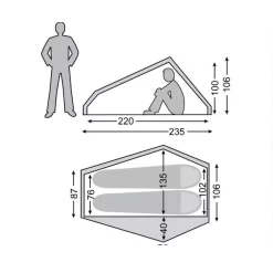 Trekkingzelt Nordisk Telemark 2 LW, Forest Green -Geschäft Für Outdoor-Campingbedarf trekkingzelt nordisk telemark 2 lw forest green groesse 2 7808